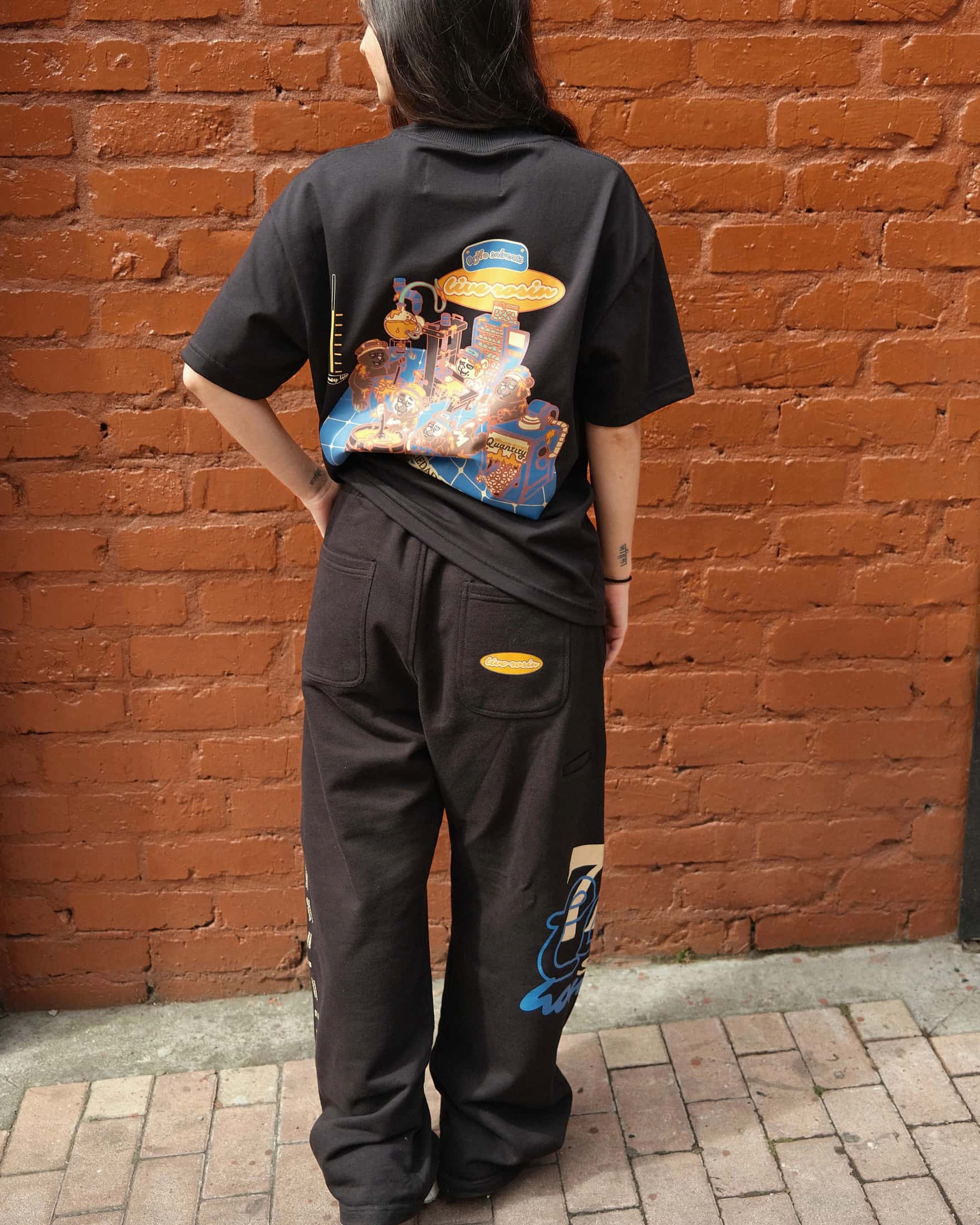 Quality Control Black Tee Negro - miniatura 6