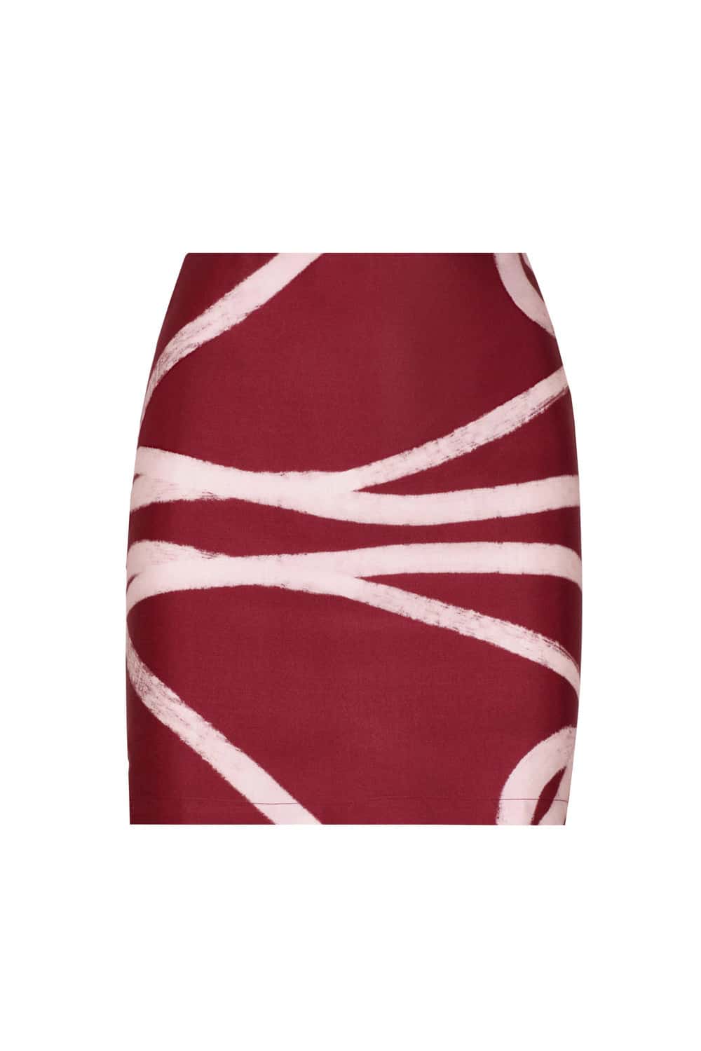 Falda Moren burgundy pink