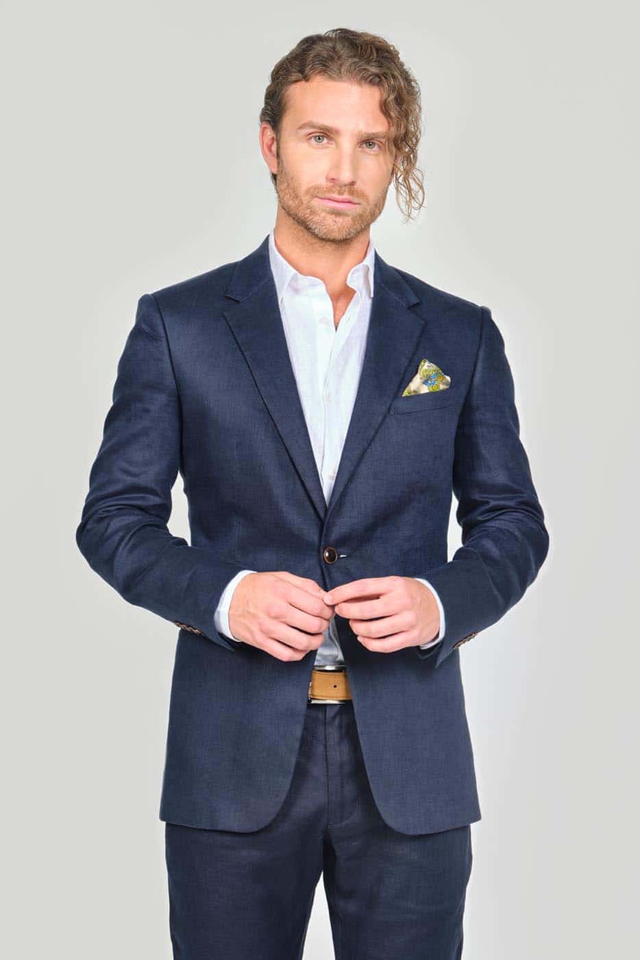 Traje Formal Sobre Medida Lino Turqui