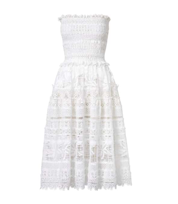 VALLARTA MIDI DRESS WHITE - miniatura 3