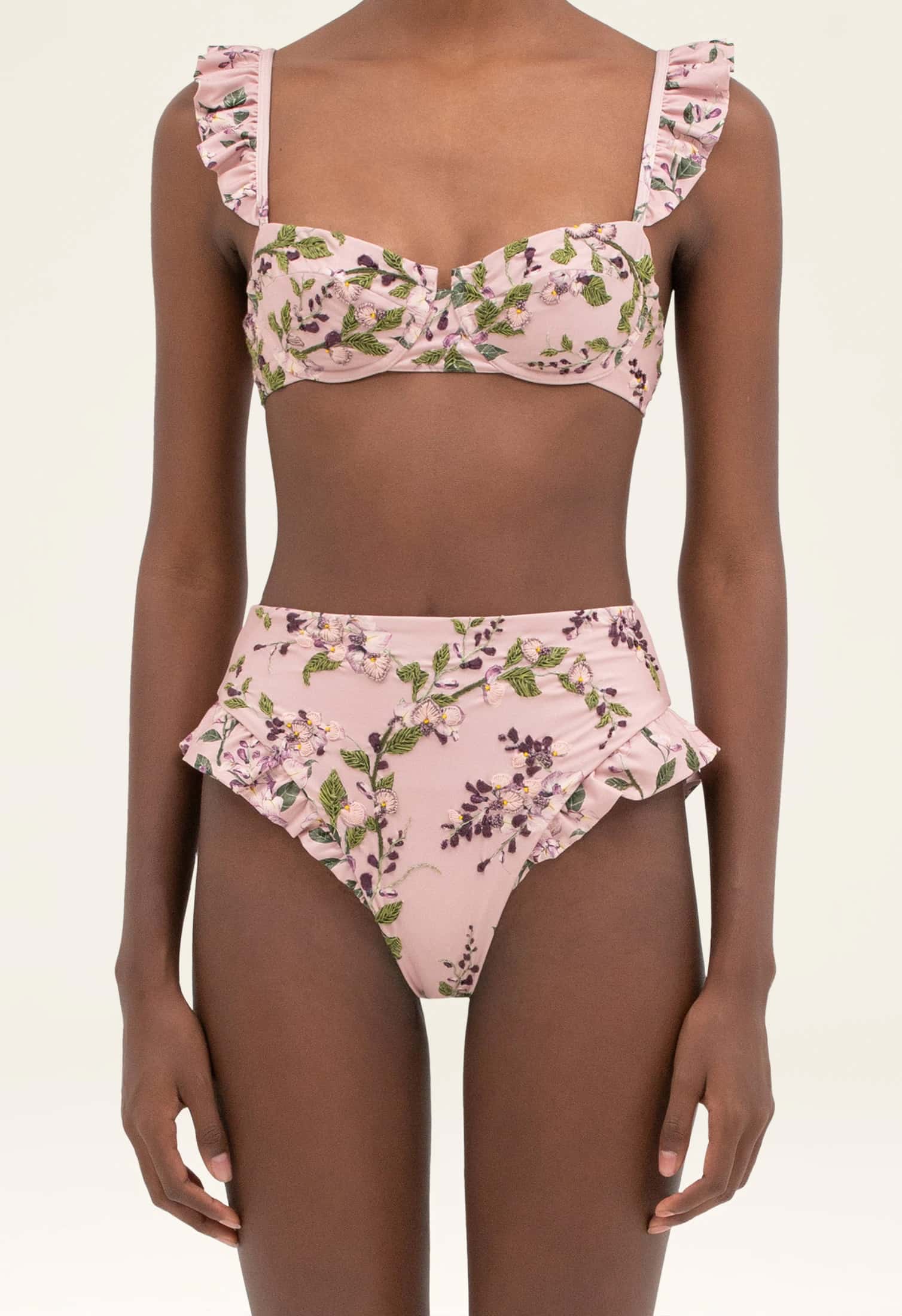 Jengibre Wisteria Bikini Bottom - miniatura 5