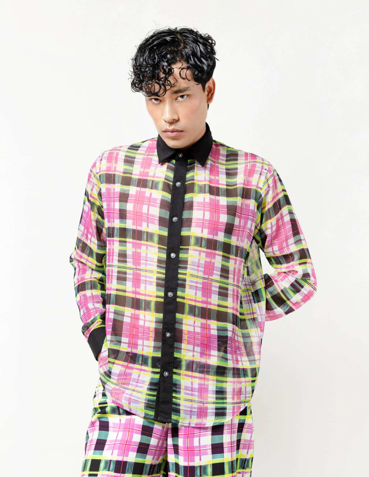 Camisa Manga Larga Unisex / Fase Neón