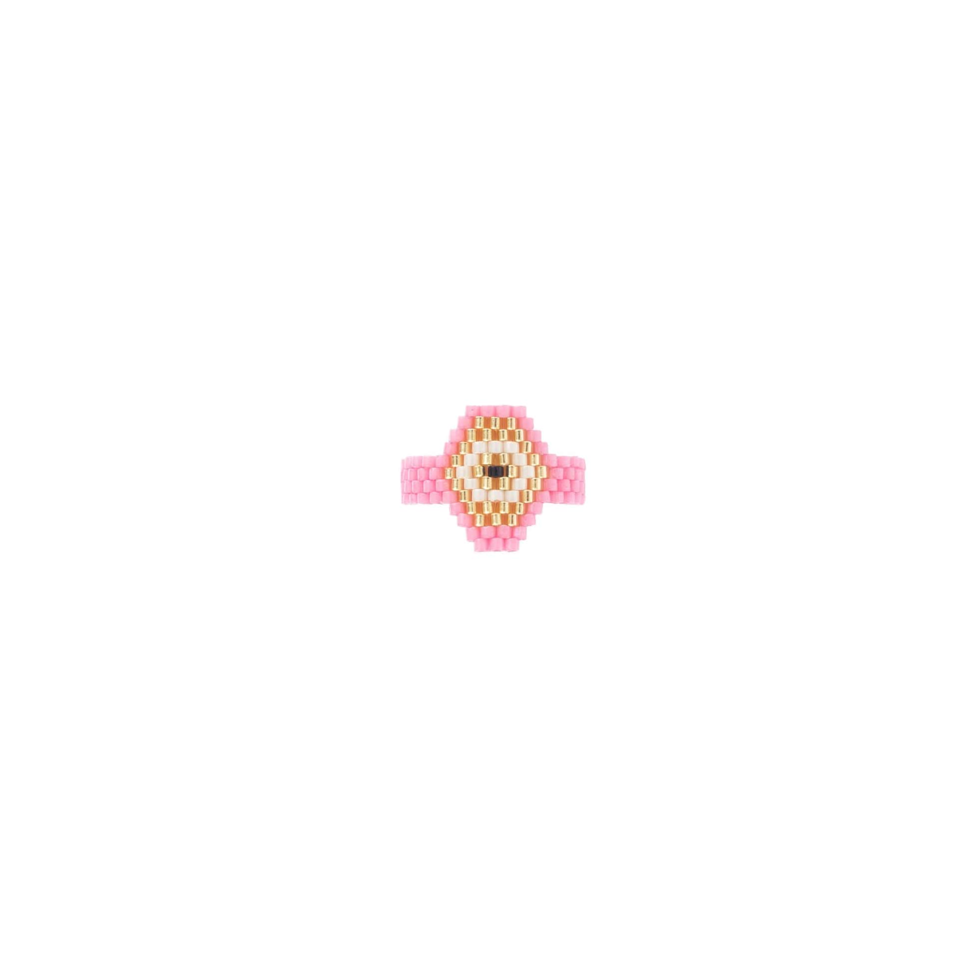 Anillo Ojito Rosa Claro