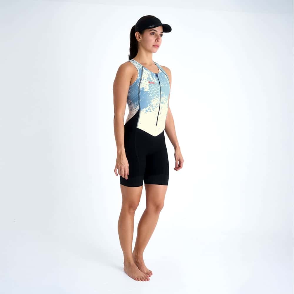 ENTERIZO MANGA SISA TRIATLON CLOUD PARA MUJER - miniatura 1