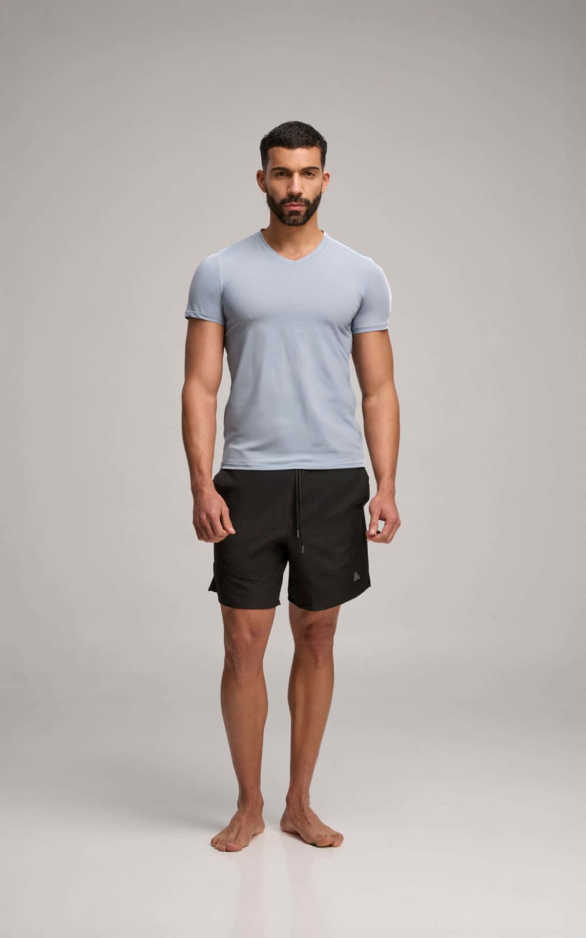 Camiseta cuello V (3987)
