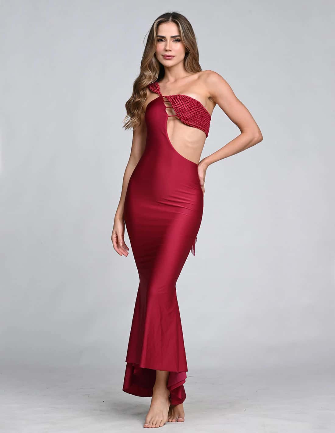 Vestido Kesha Burgundy