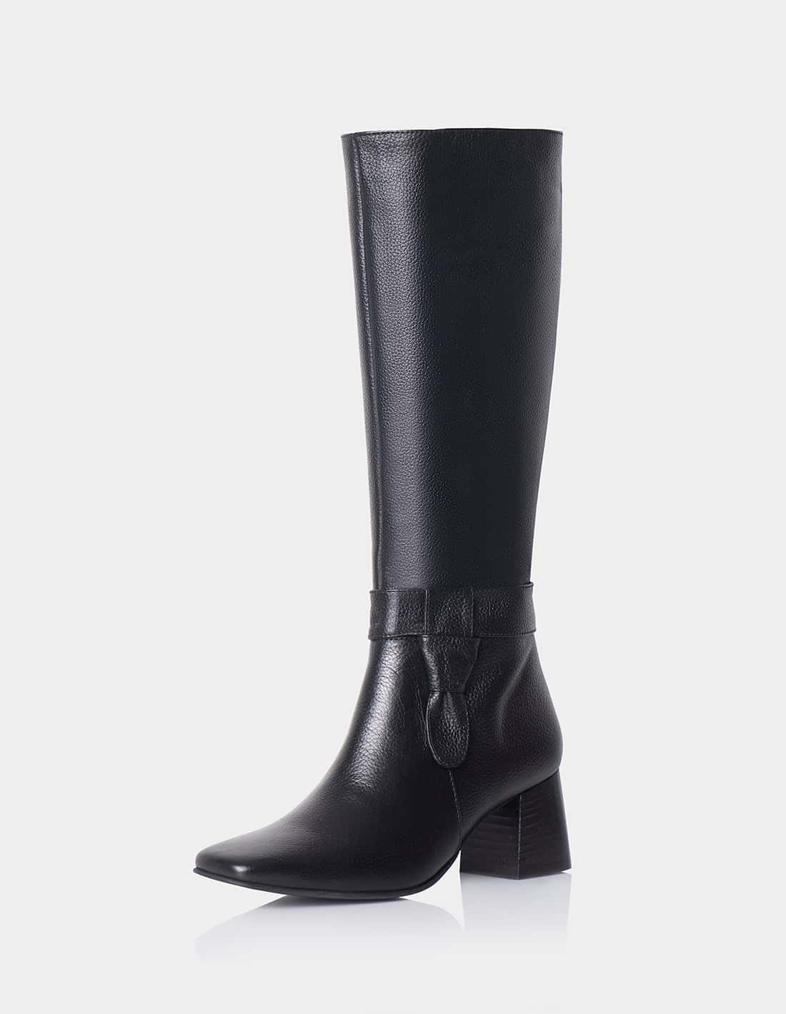 Bota Vitalia Cuero Negro - miniatura 7