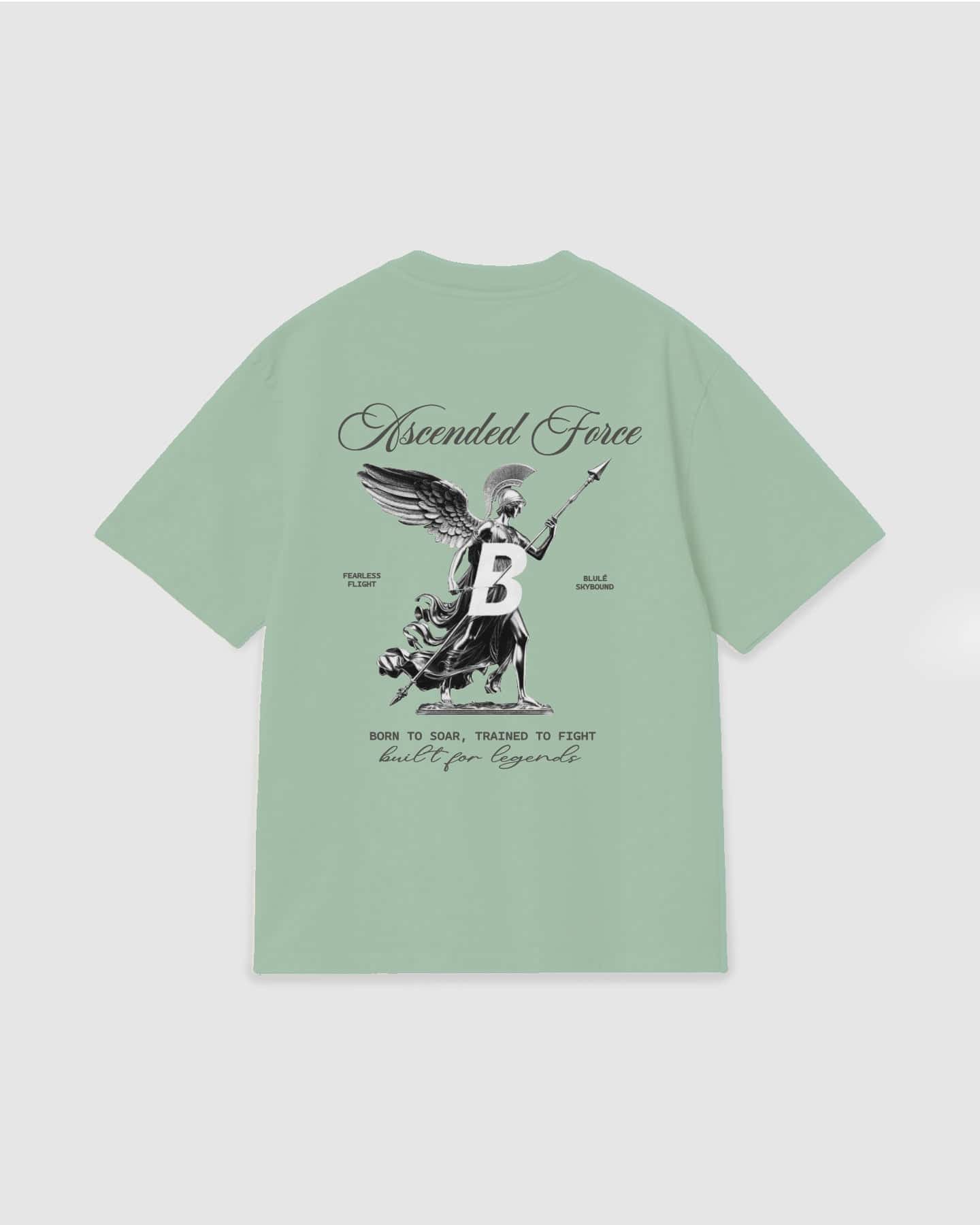 Oversized T Shirt Ascended Force Light Green