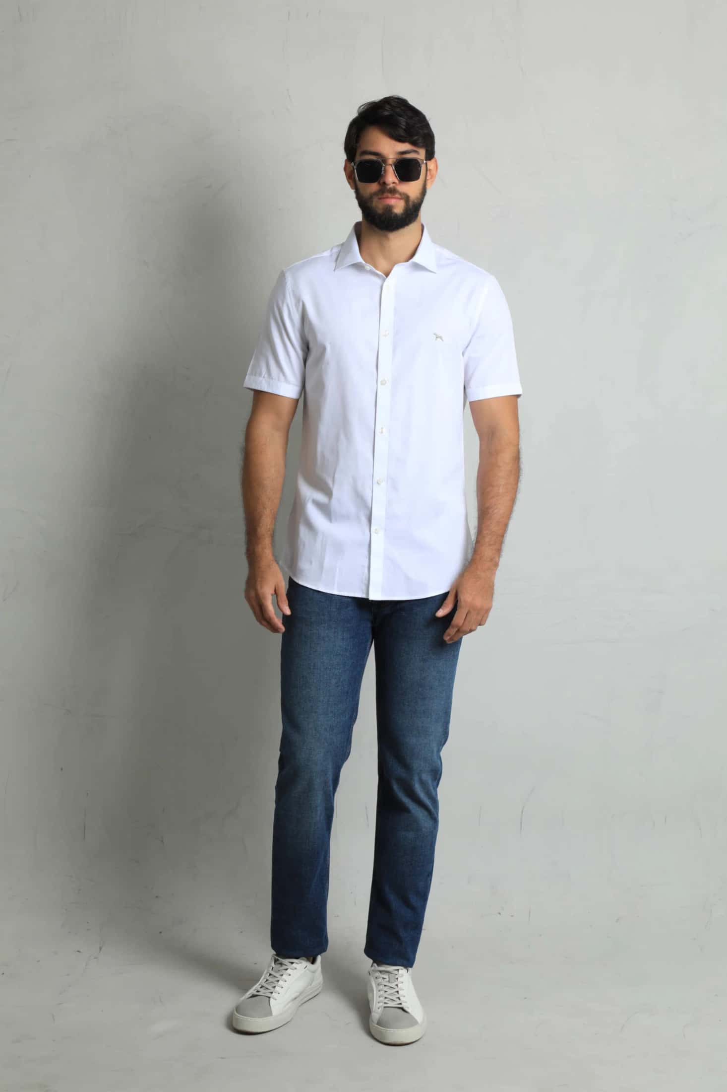 Camisa Manga Corta Blanco