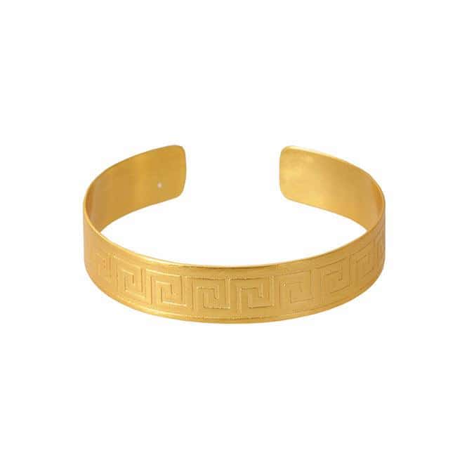 Brazalete de Aro Decoración Precolombina