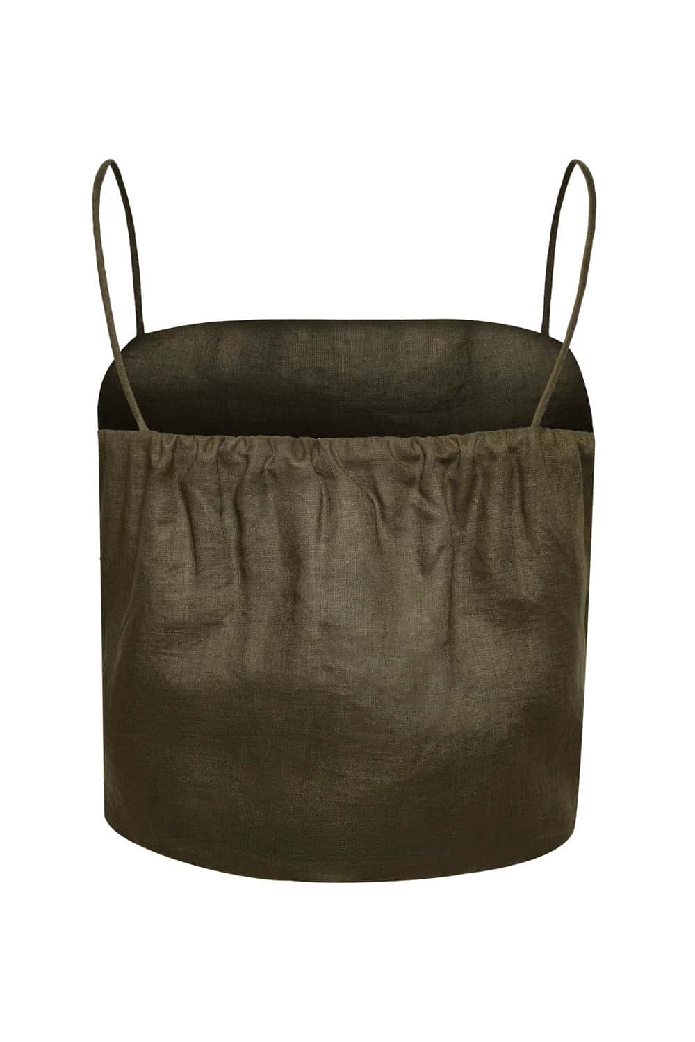 Crop top eter verde oliva - miniatura 4