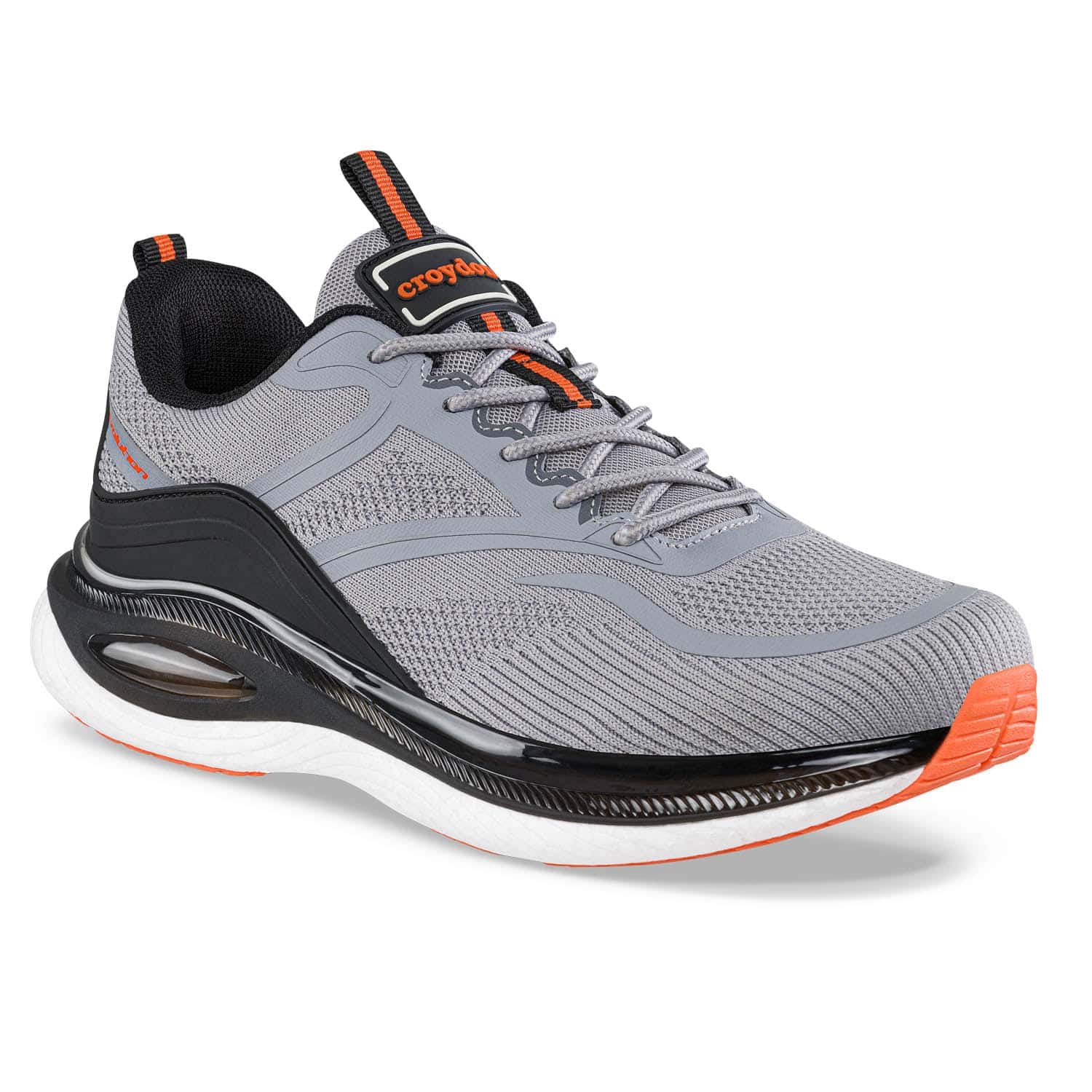 Tenis Running Tinor Gris Croydon Para Hombre