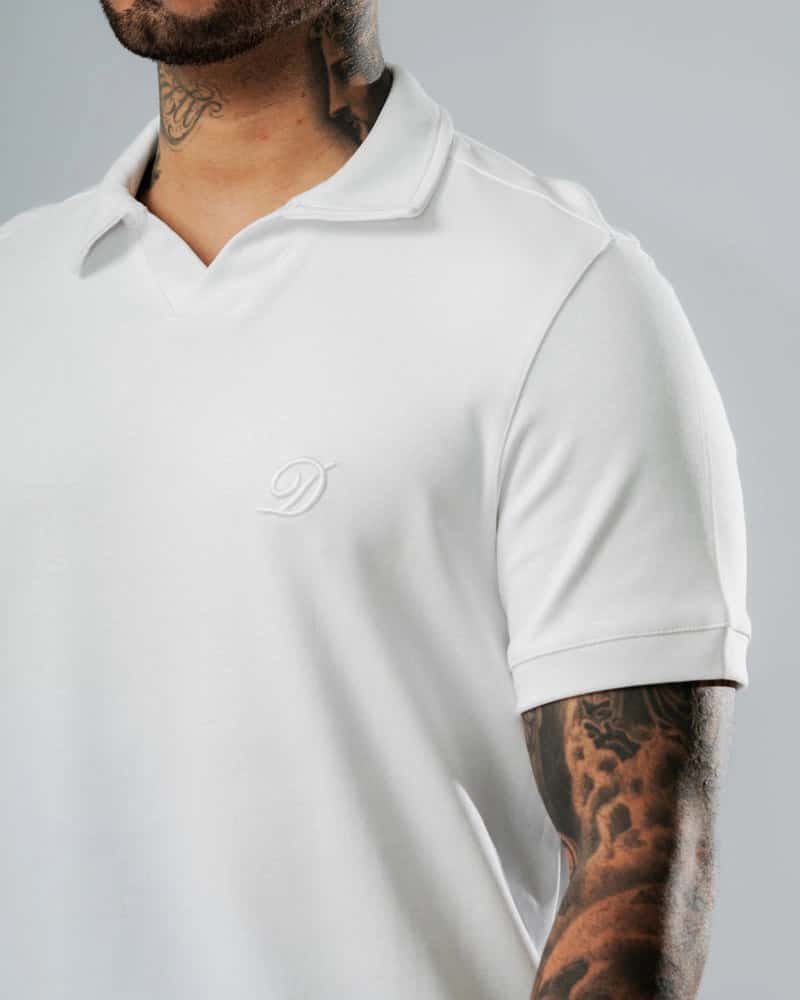 Polo Relaxed Fit Blanco - miniatura 2