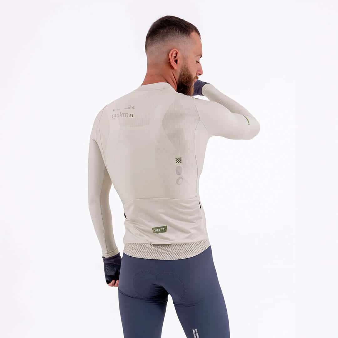 CAMISA CICLISMO MANGA LARGA WARM ARENA PARA HOMBRE - miniatura 2