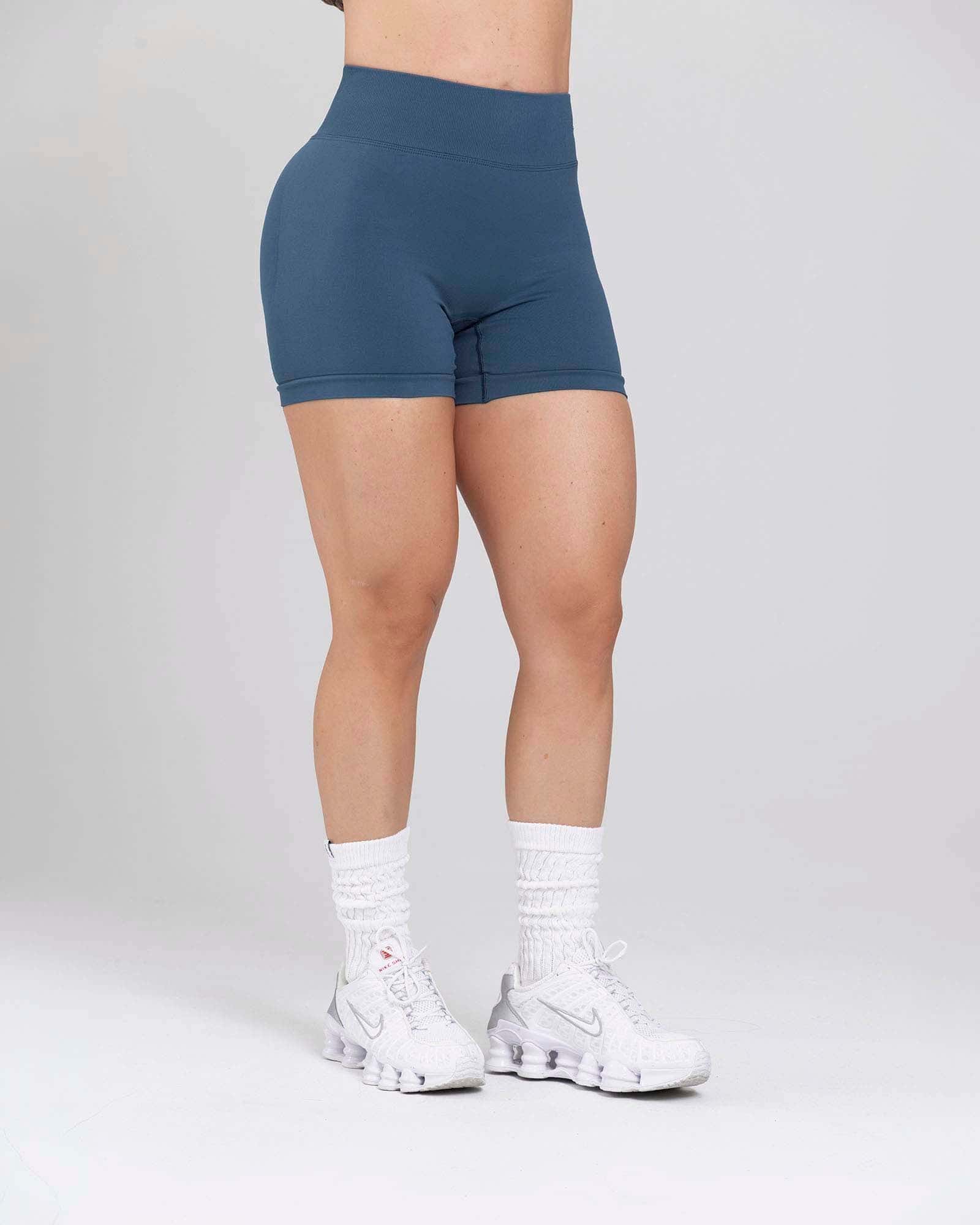 Short push up sculpt seamless azul flexi FIBER - miniatura 2