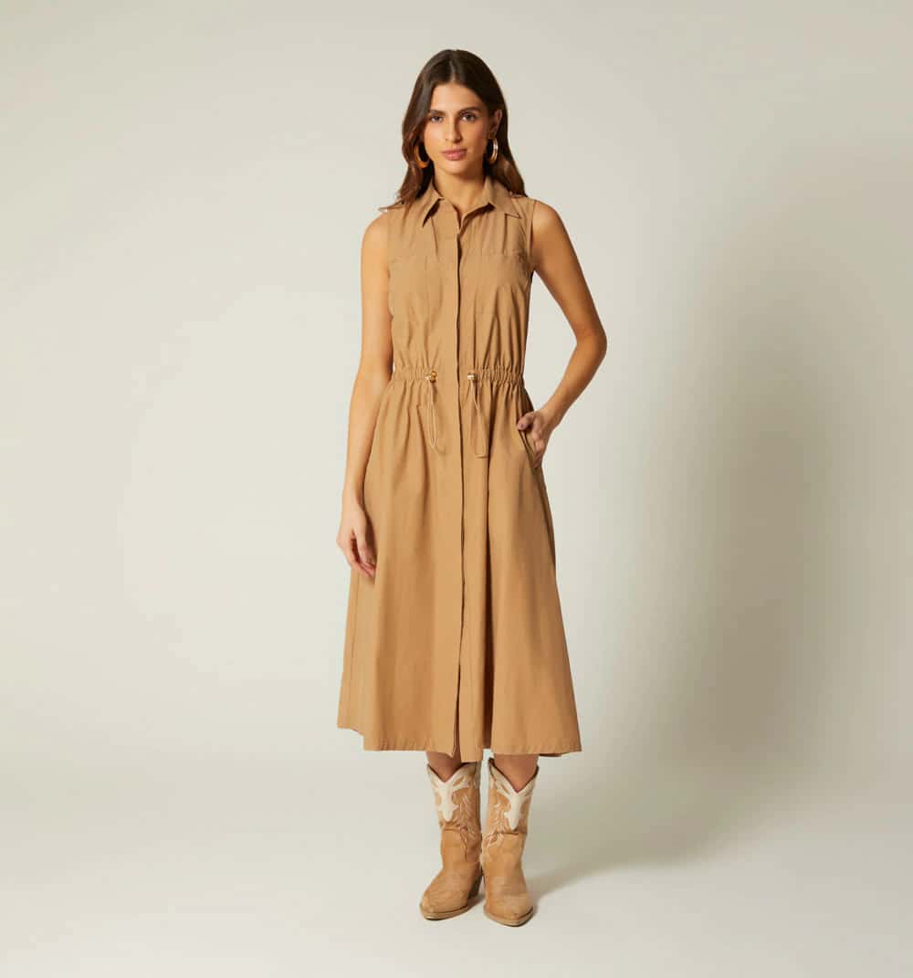 Vestido midi sisa