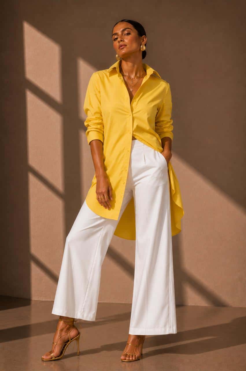 Blusa Aycandi Amarillo