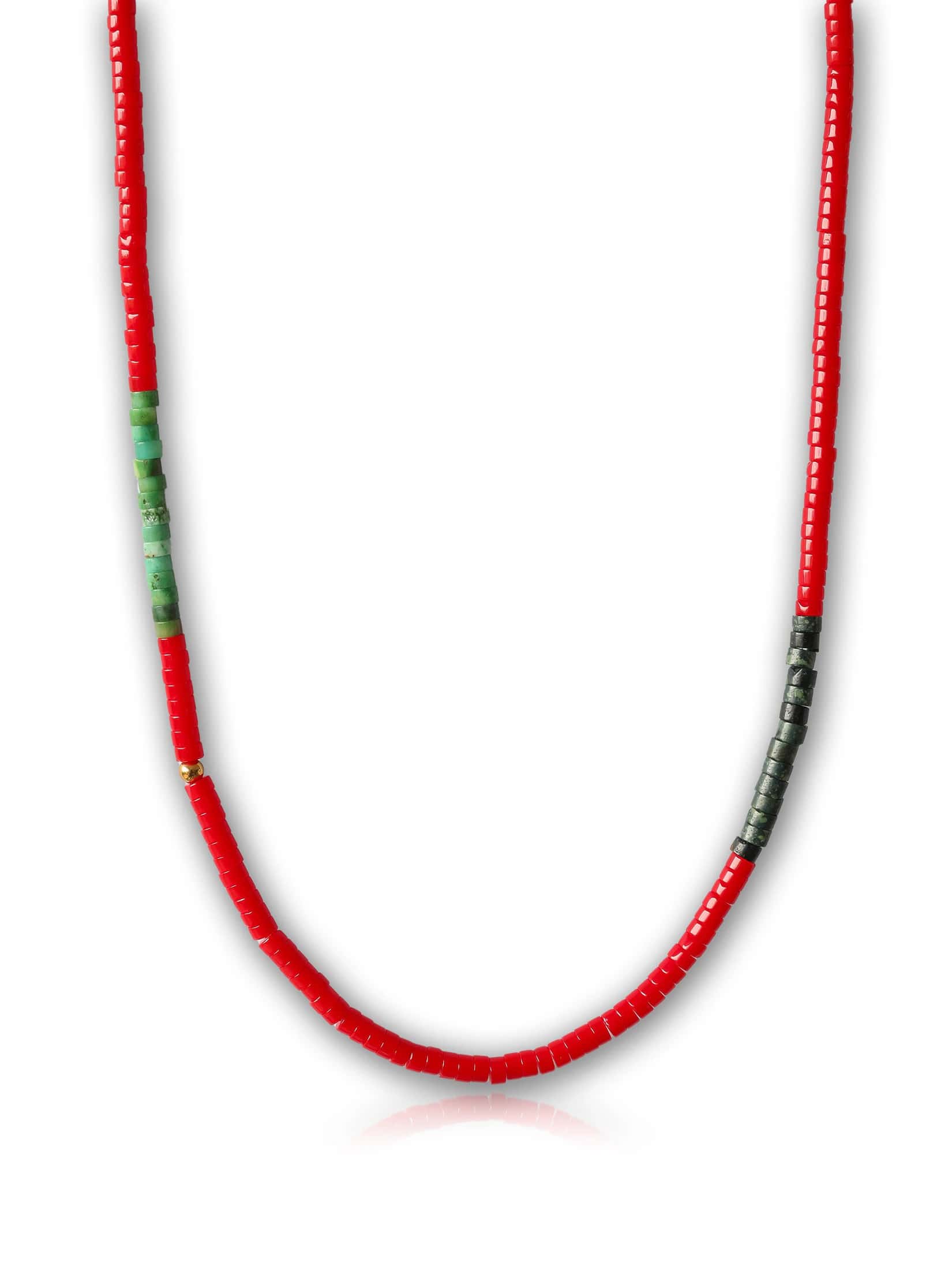 Collar Volcán Heishi 4mm