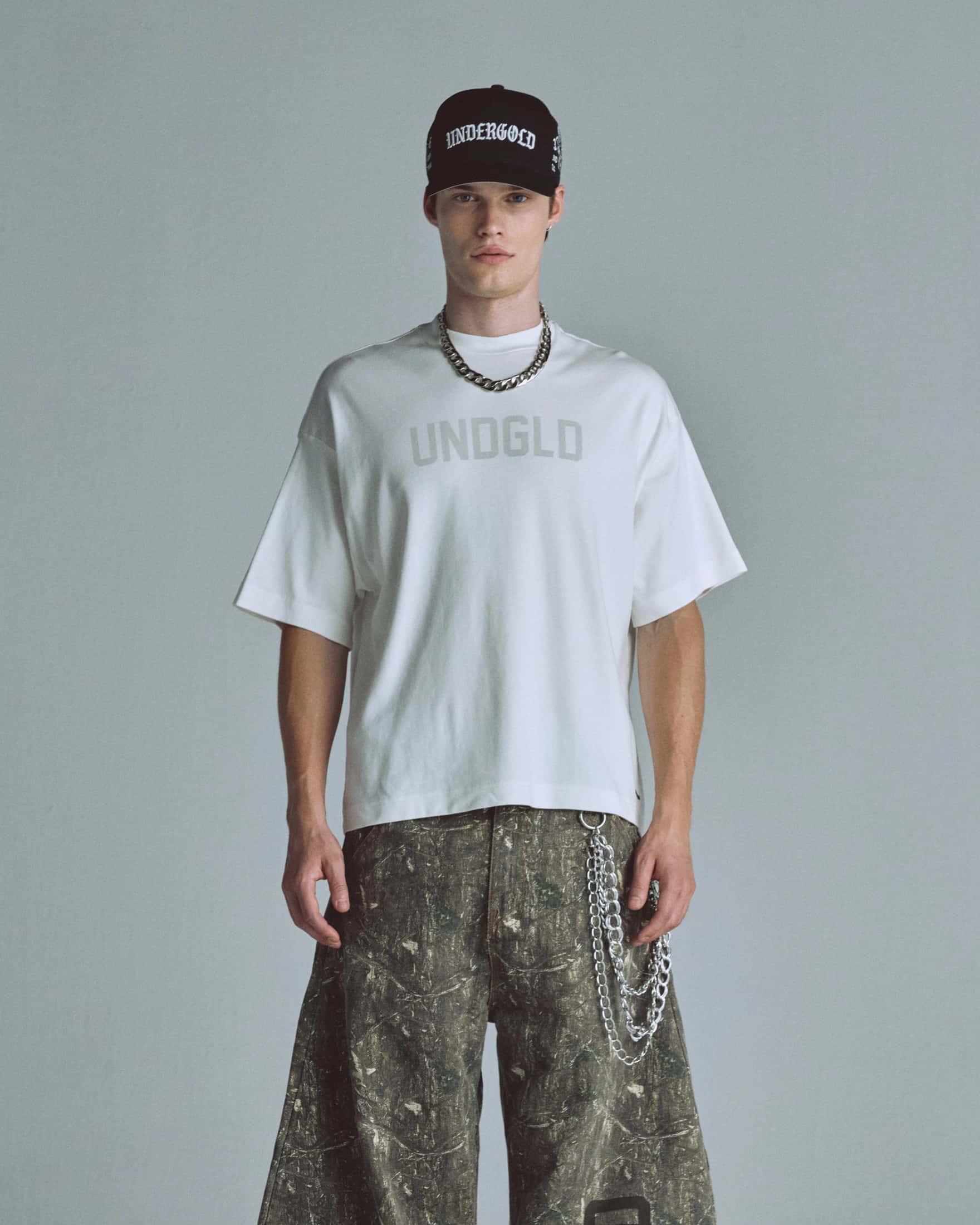 Basics UNDGLD Boxy Fit Tshirt White - miniatura 4