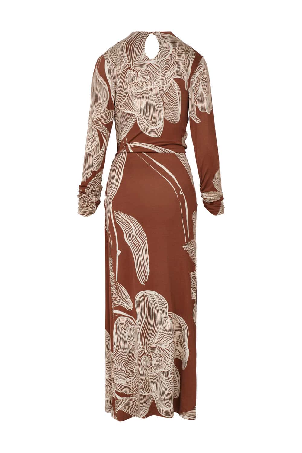 Vestido velvet wu moca - miniatura 5