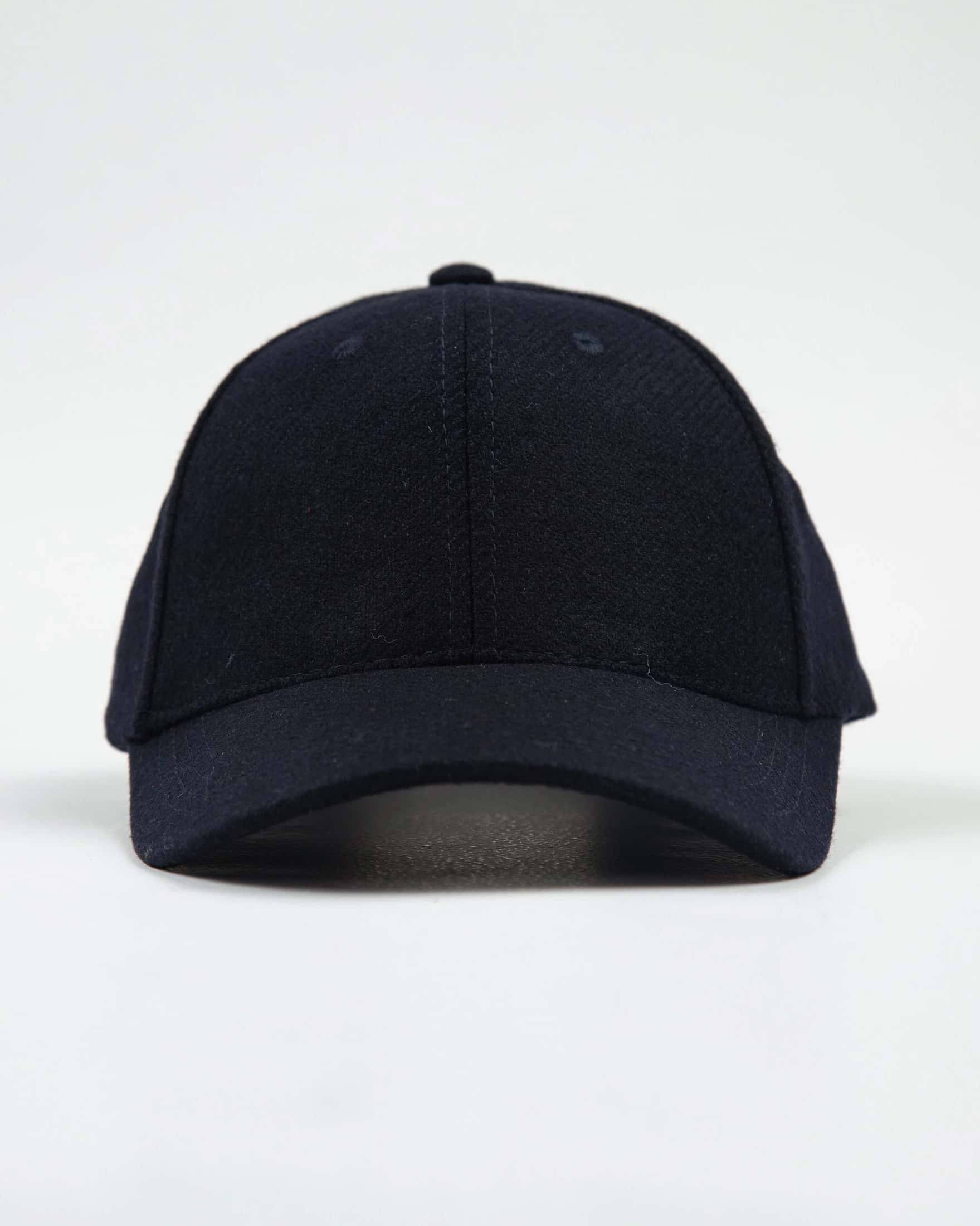 Gorra Baseball Lana Cashmere Azul Oscuro