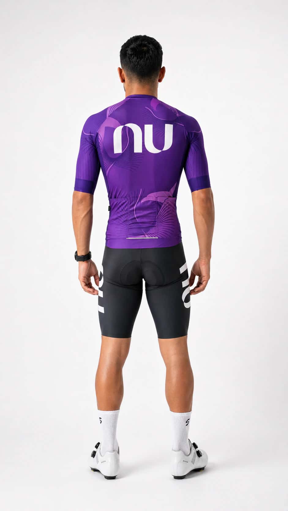 Jersey  Ciclismo MC División One - NU COLOMBIA Unisex Morado - miniatura 4