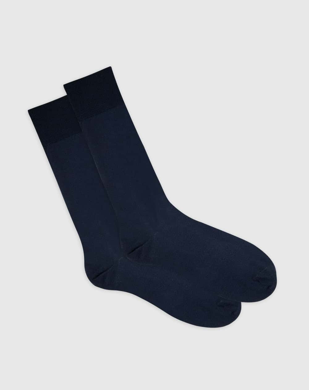 Medias deportivas hombre largas secado rápido azules