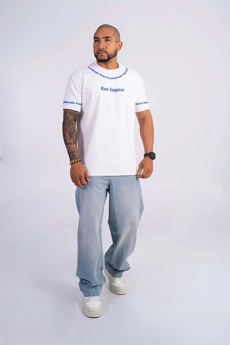 Camiseta regular los angeles - miniatura 2