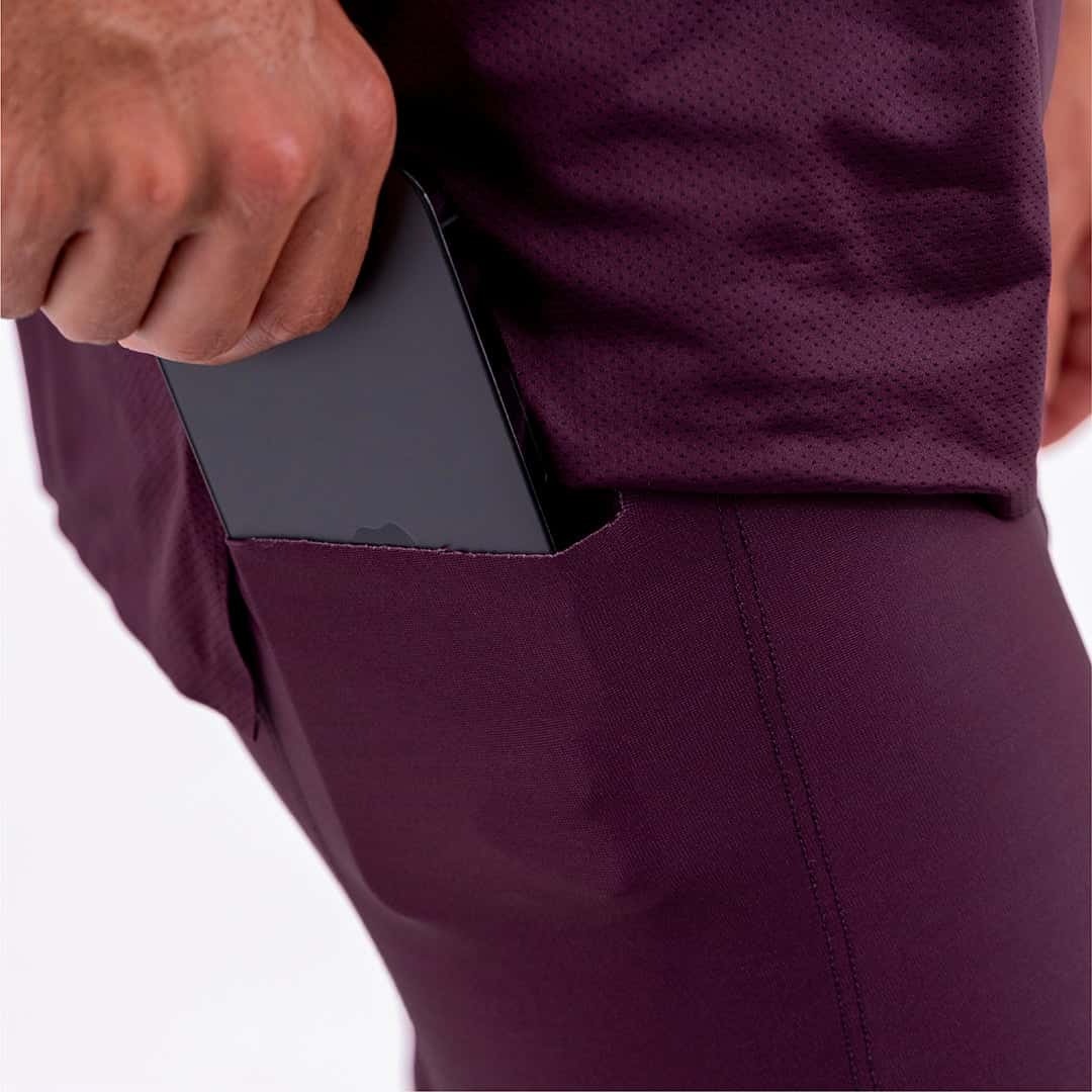 SHORT RUNNING TITÁN EVO CIRUELA PARA HOMBRE - miniatura 4
