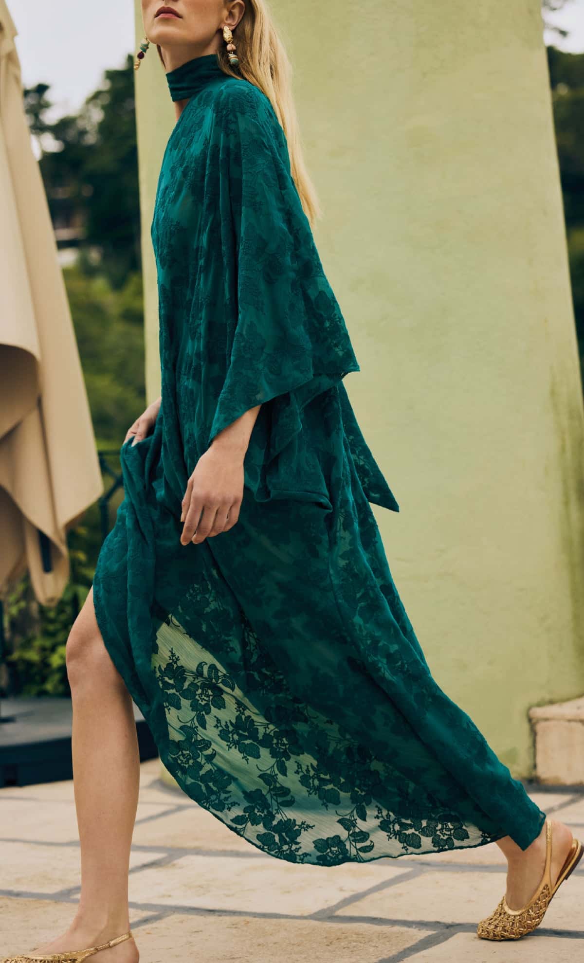 Vestido midi Chantal