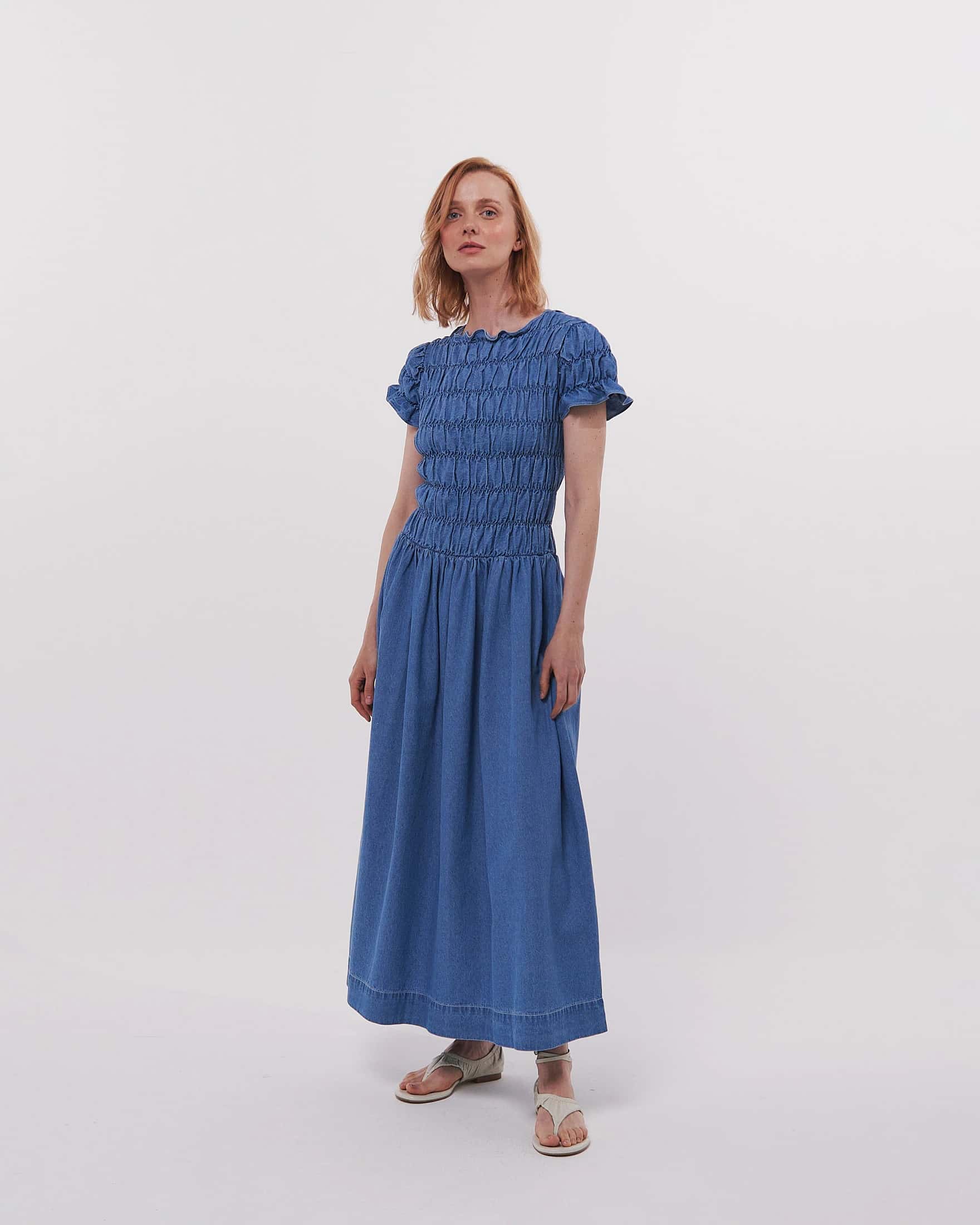 Vestido Atenas Cielo - miniatura 1