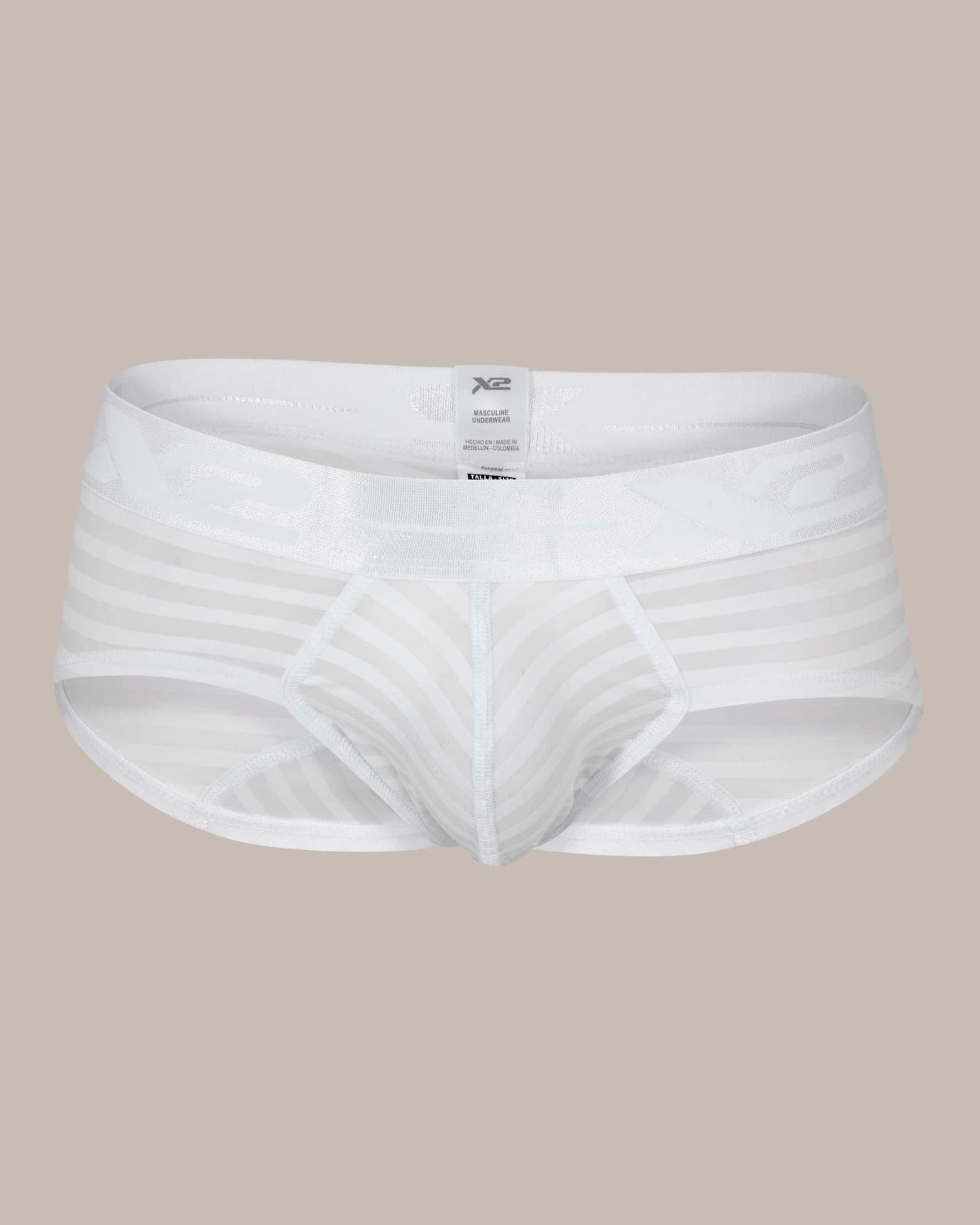 Brief Fratello Nylon Blanco X2