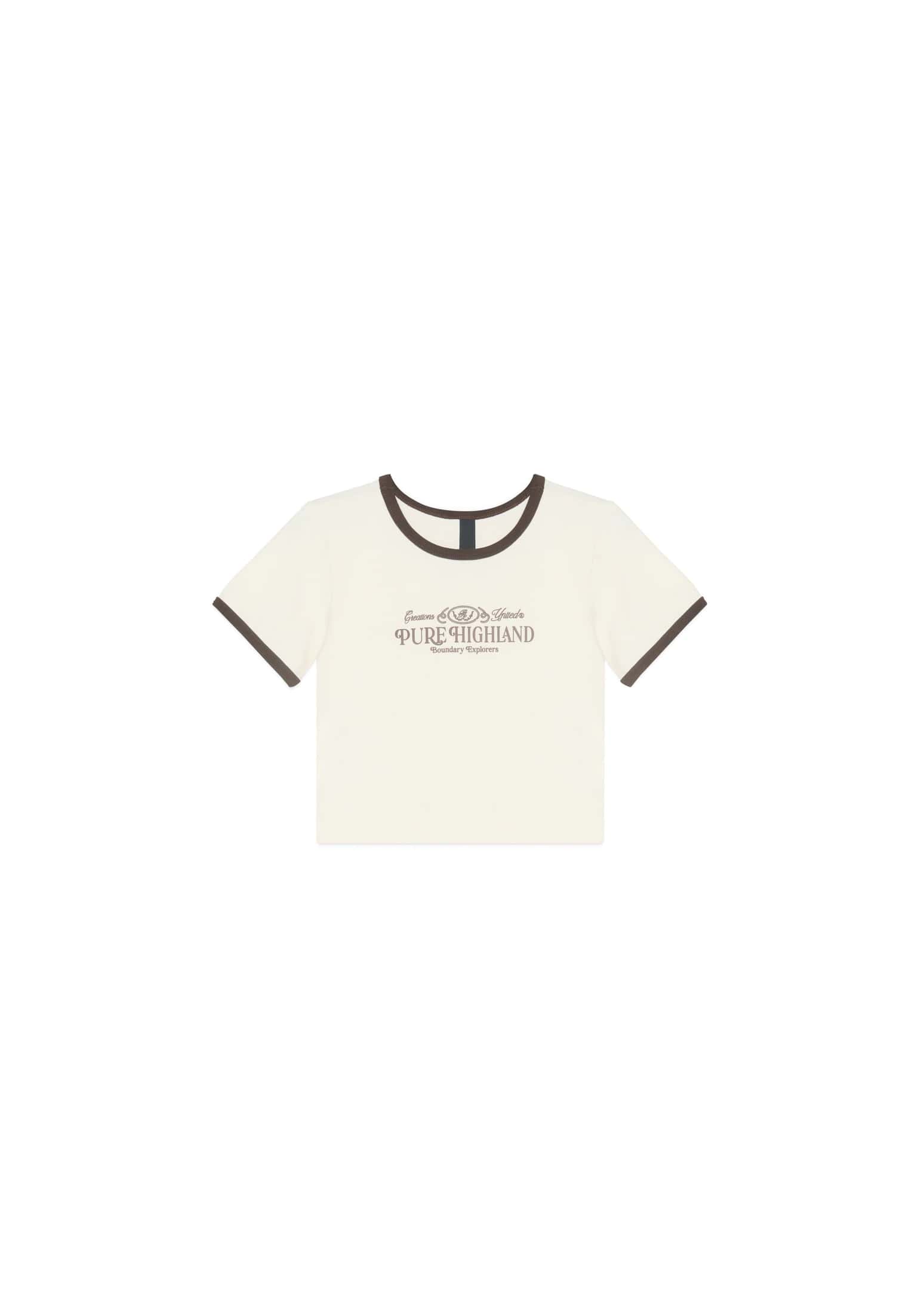 Highland cream baby tee