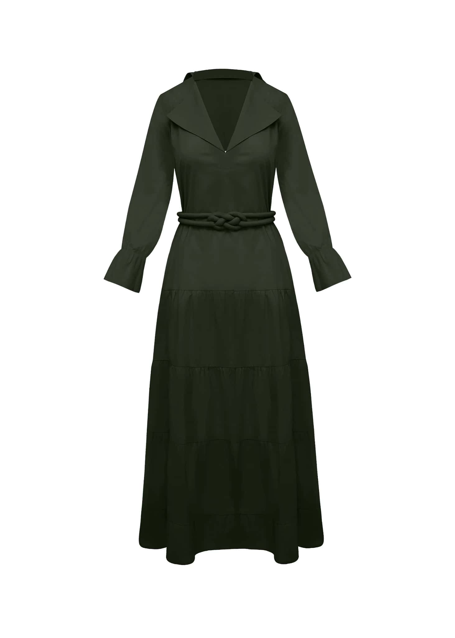 Vestido Architectural Cotton
