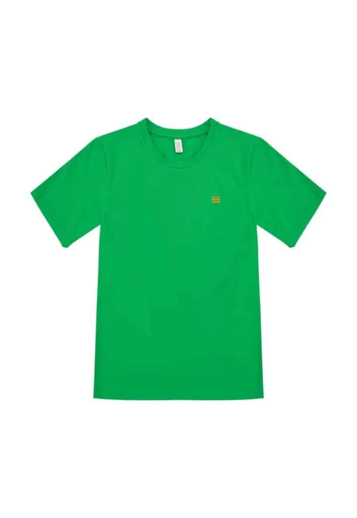 Camiseta Verde unicolor