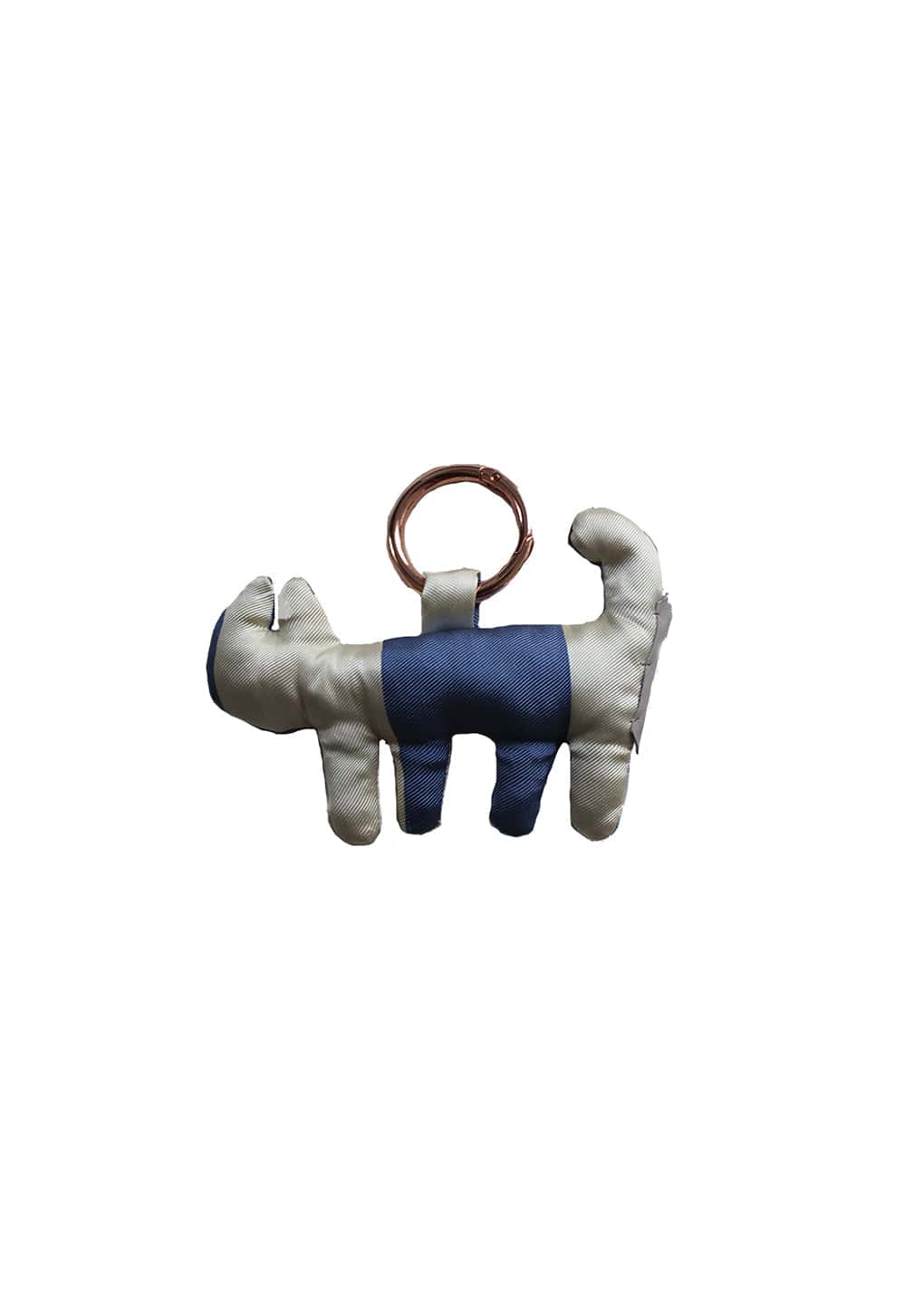 Cats With A Heart Ivory & Blue