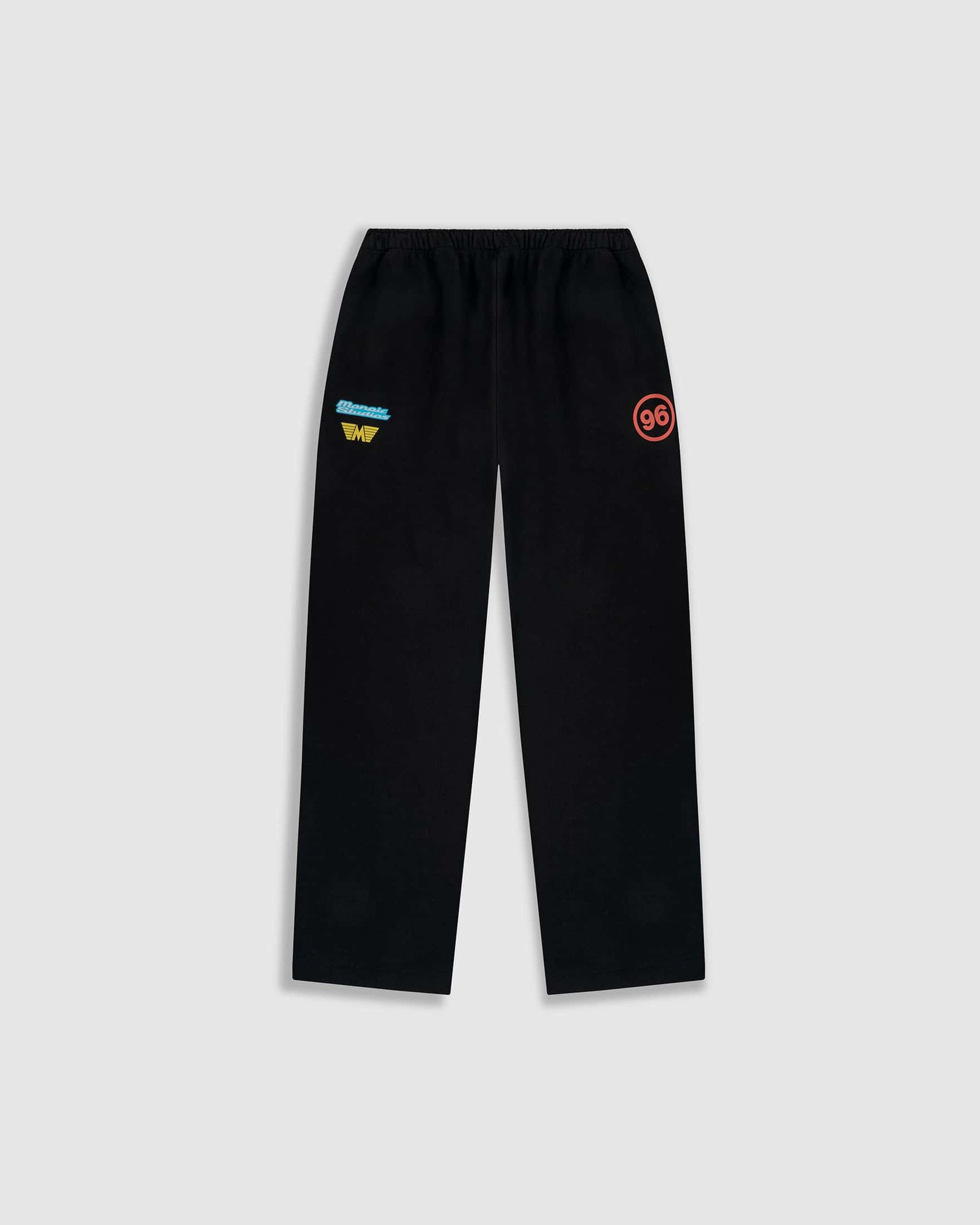 Wide Fit Jogger Sponsors - Negro Oscuro