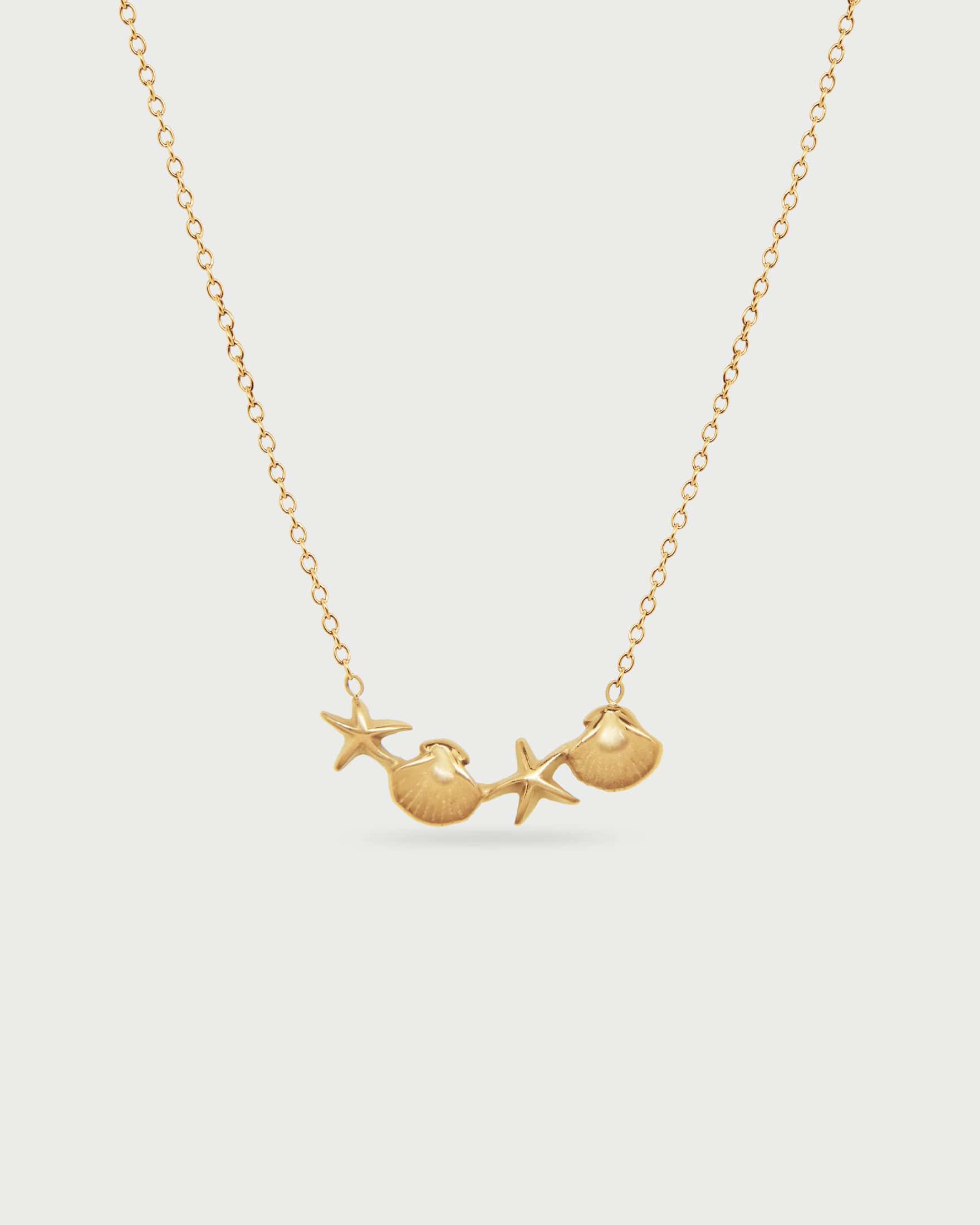 Collar Coral Oro