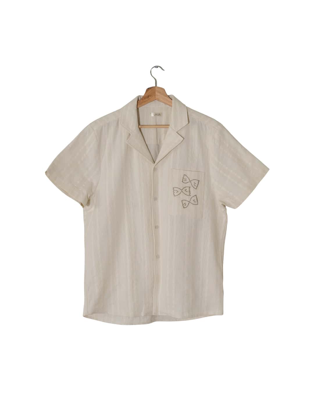 BUTTON SHIRT 'KEEP IT AL DENTE'