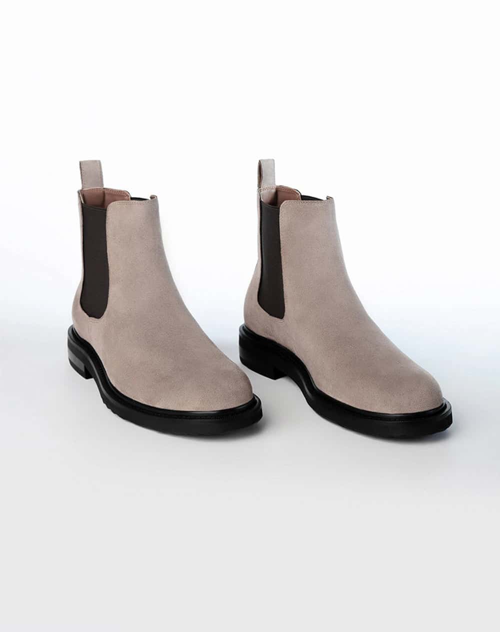Botas chelsea café hombre