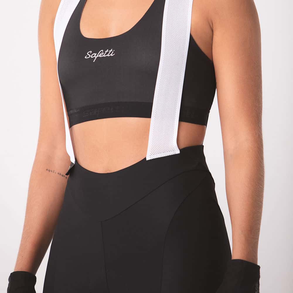 PANTALONETA CICLISMO CON CARGADERAS GIRONA PARA MUJER - miniatura 5