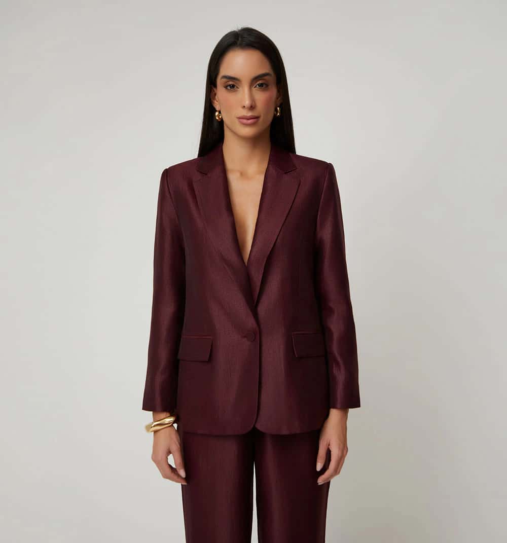 Blazer solapa ancha