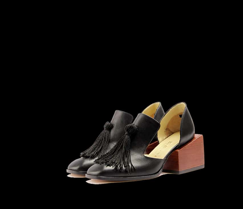ARTEMISA TEASSEL BLACK