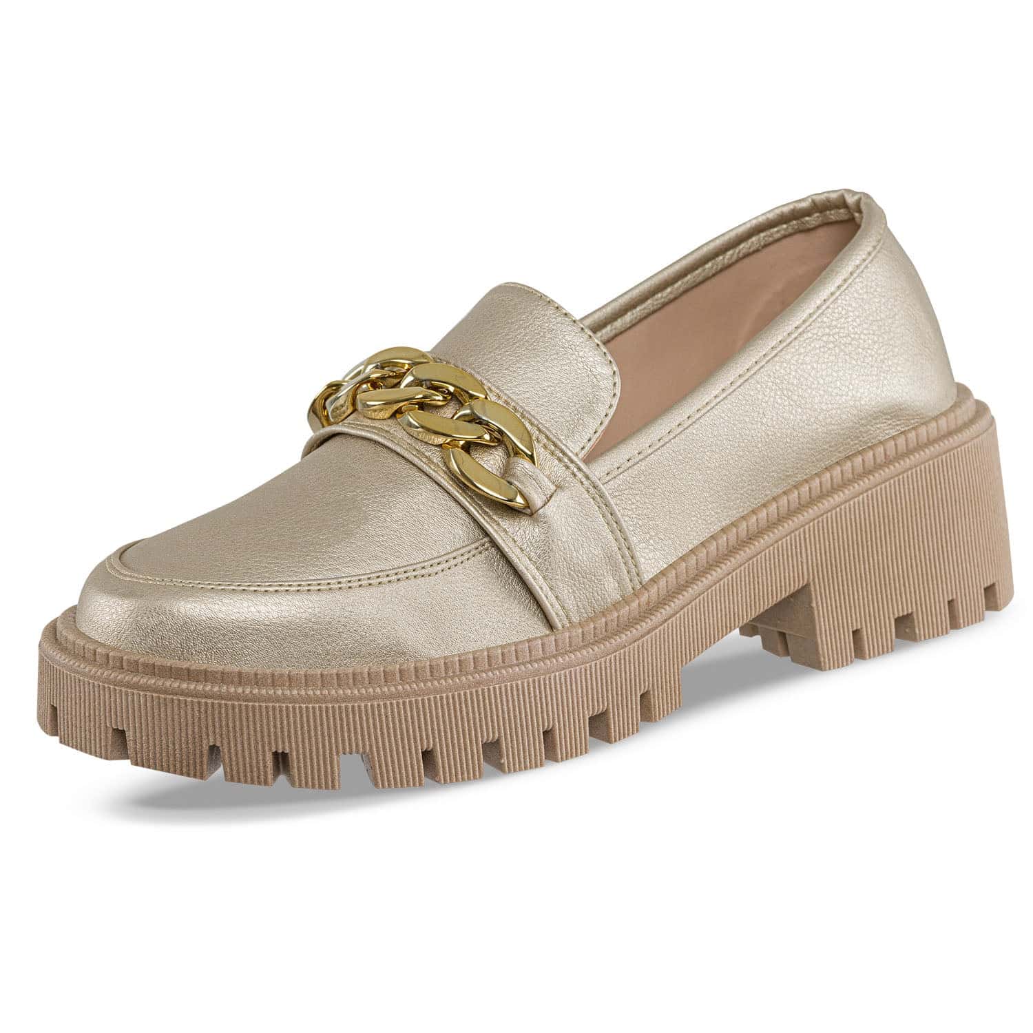 Mocasines Priscila Oro Croydon para Mujer