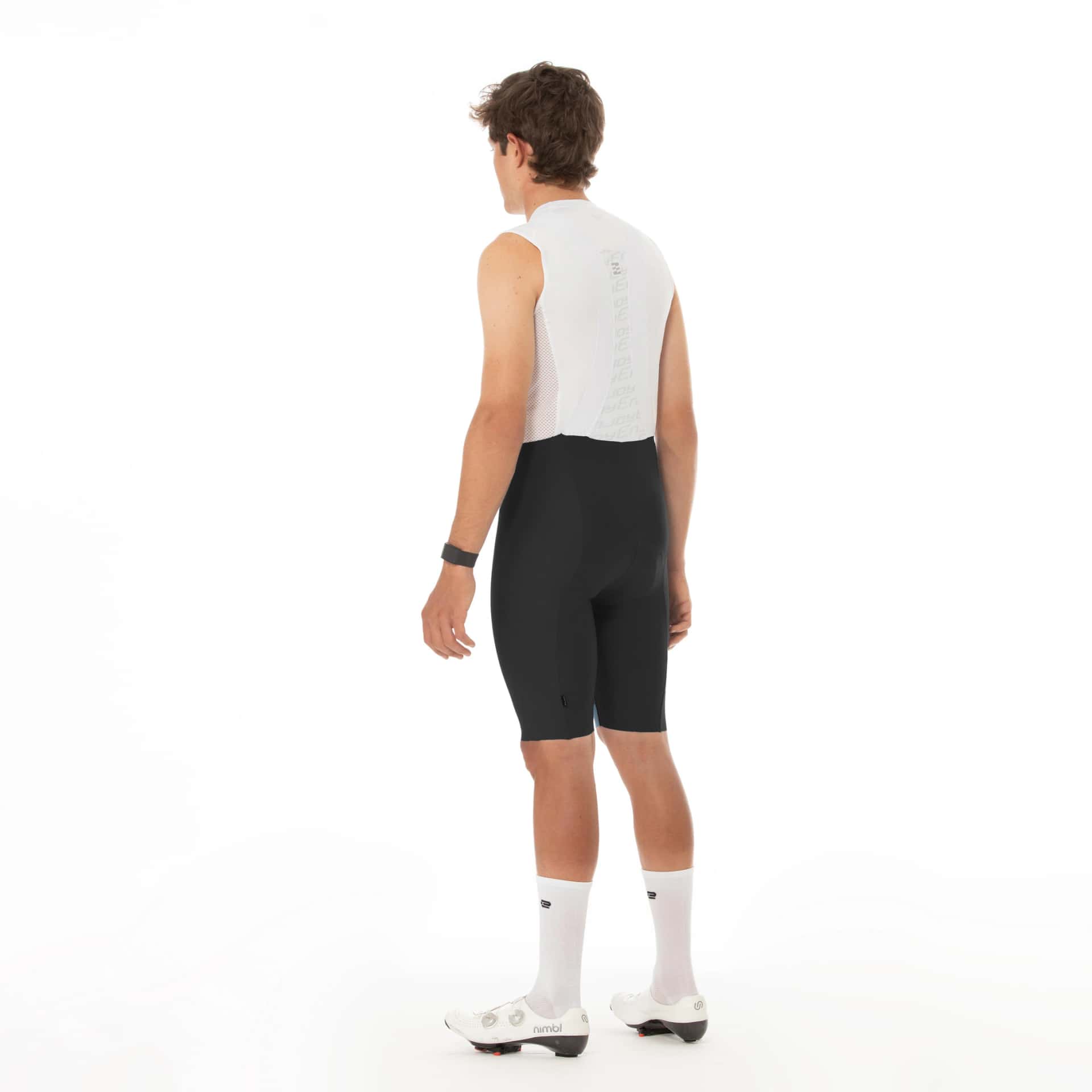 Pantaloneta Venge Black con cortes masculina - miniatura 4