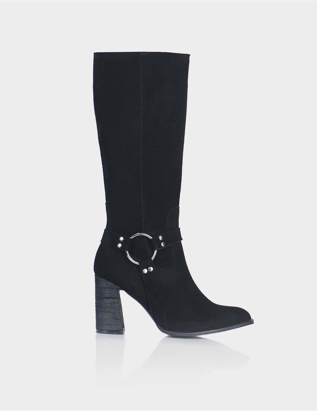 Bota Neffer Gamuza Negro