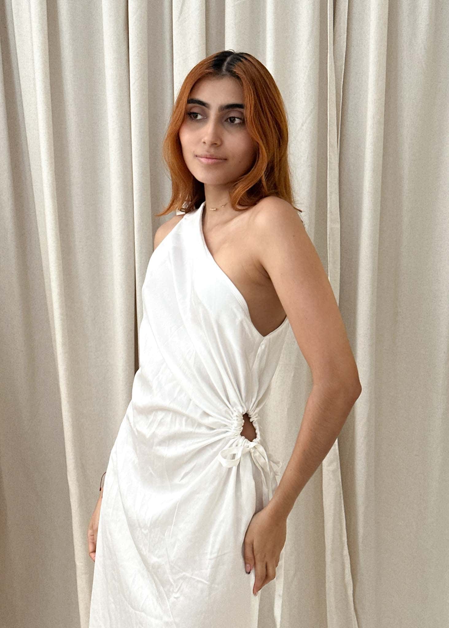 Vestido Midi Centauro Ivory (MUESTRA)