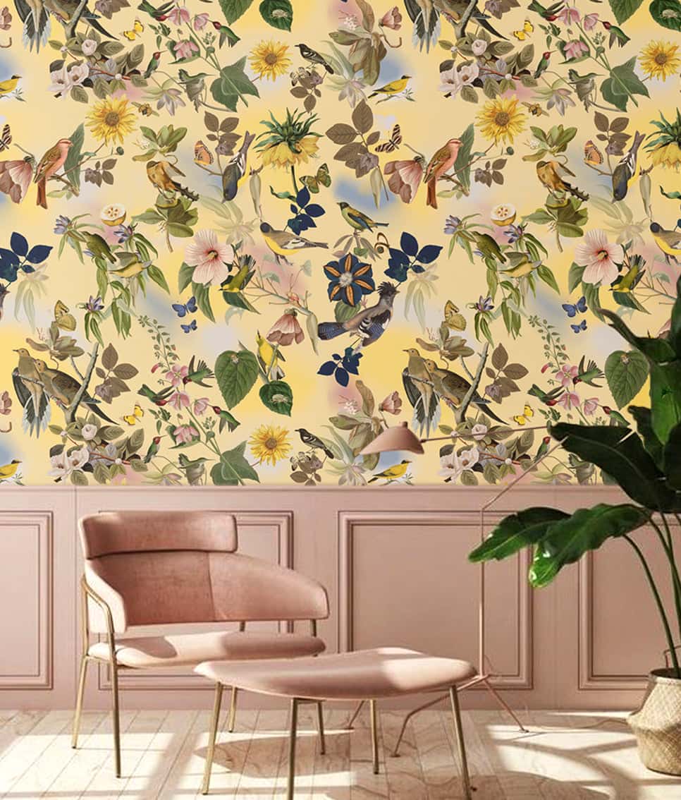 Wall Fabric Autumn