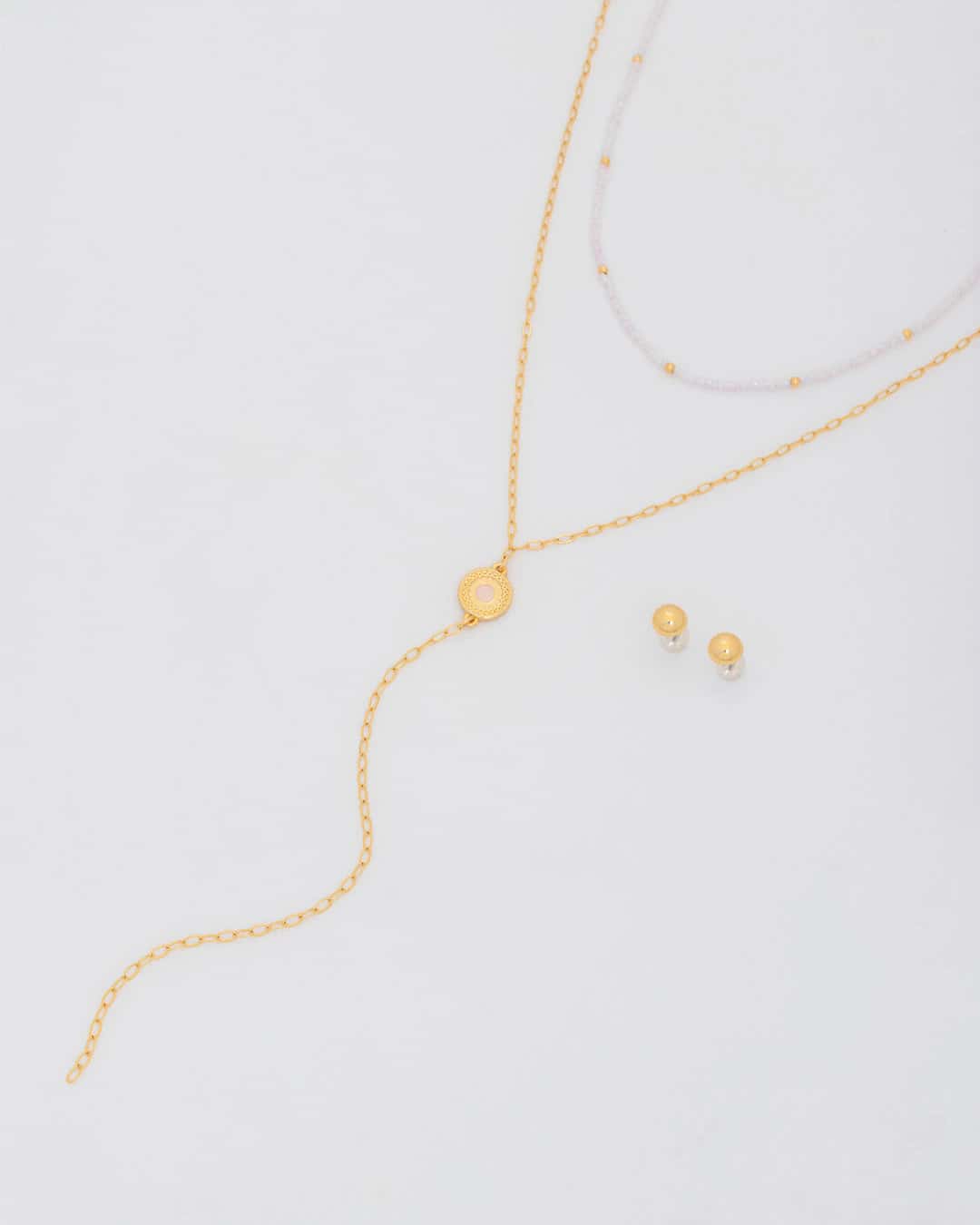 Set X2 Collares Mandala + Aretes