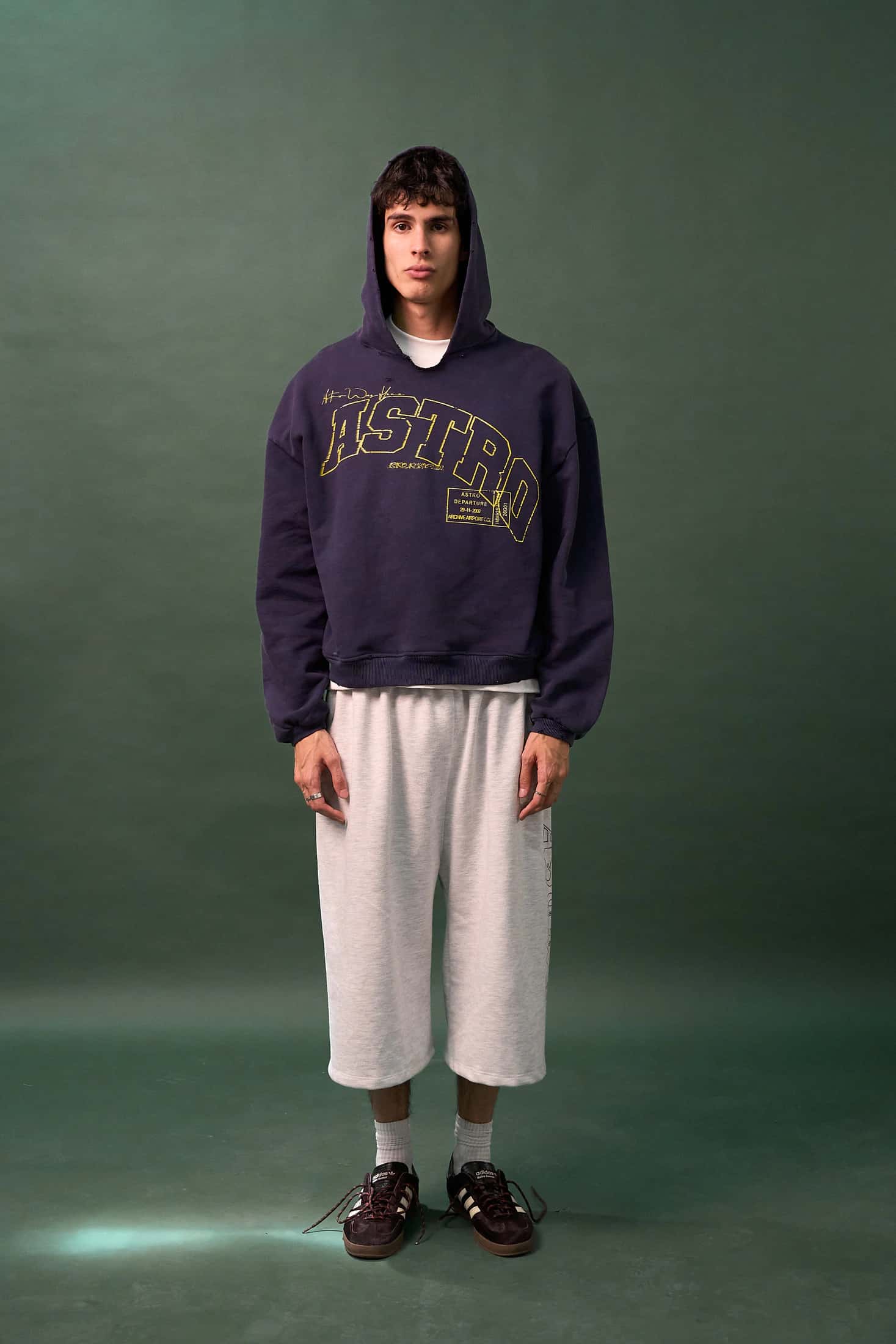 Hoodie Sun Faded - Navy - miniatura 2